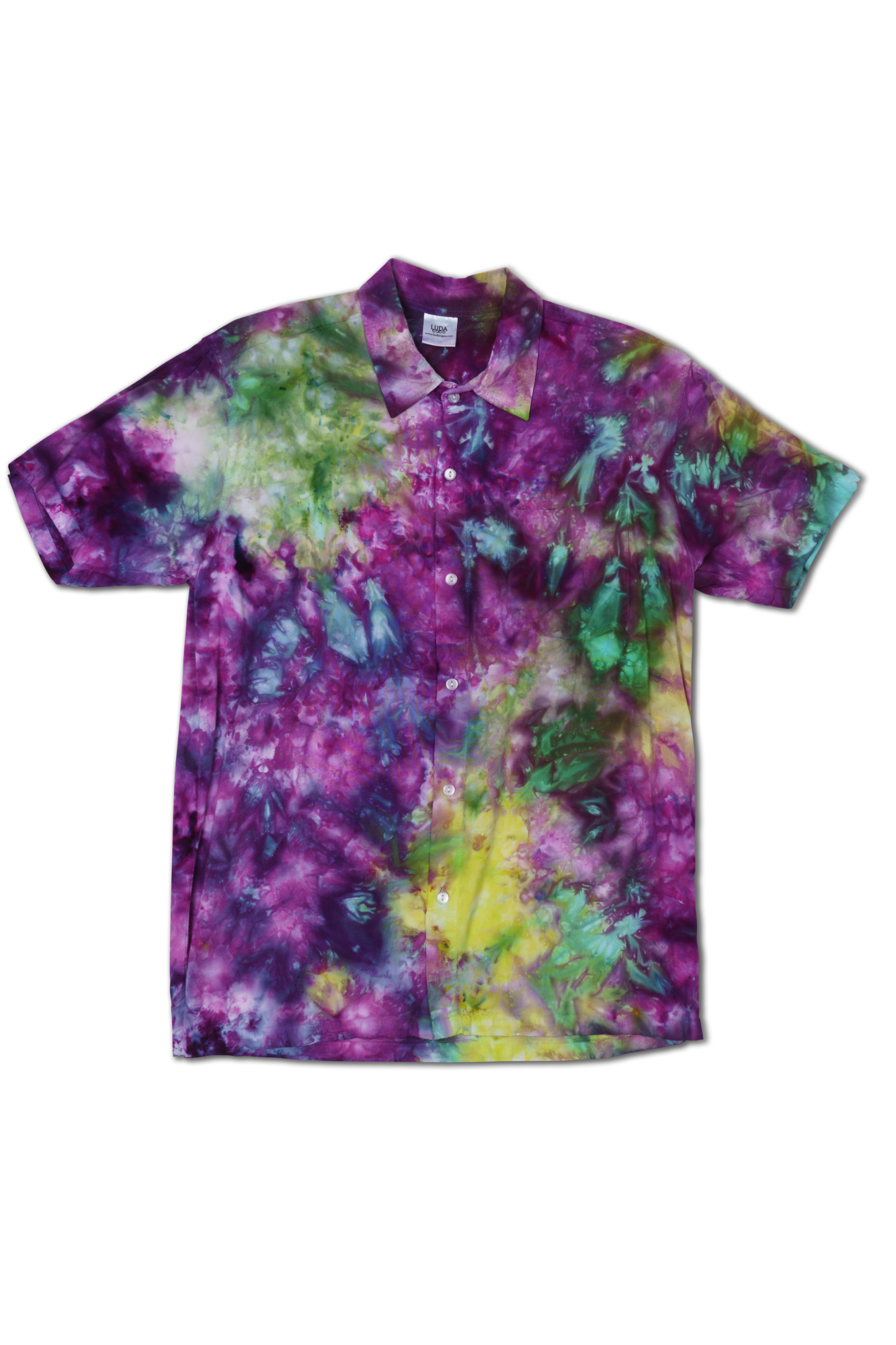 Party Gras - Short Sleeved Button Up
